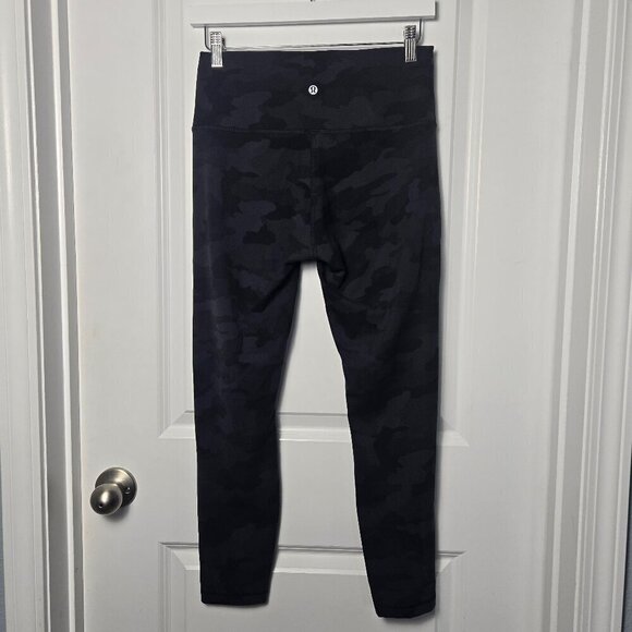 Lululemon Wunder Train High-Rise Tight 25" - 10 Incognito Camo Multi Grey - Picture 4 of 7